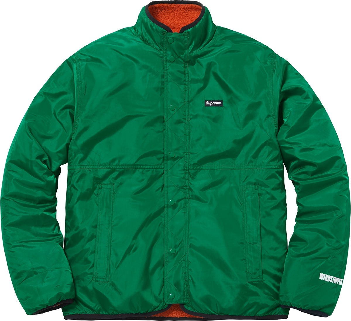 Reversible Logo Fleece Jacket view 22